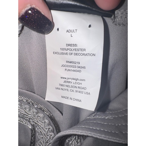 Harry Potter Grey Long Sleeve Dress Robe Wizarding World Exclusive Size Large - Picture 7 of 7